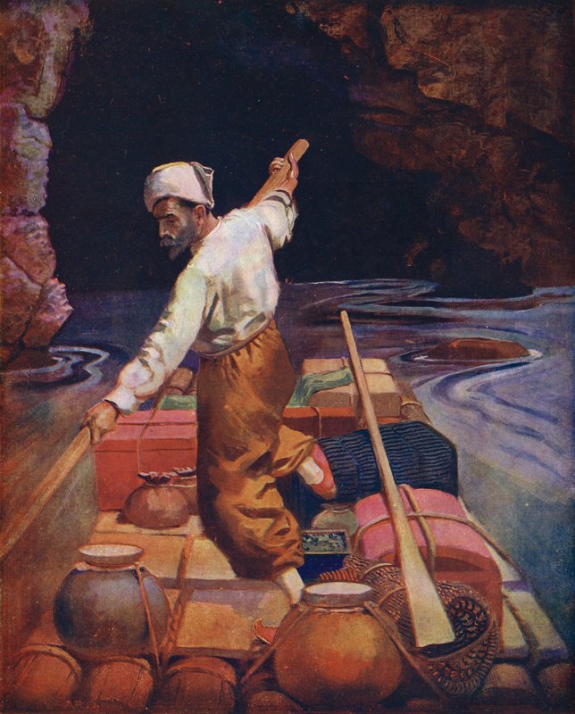 Sindbad sur son radeau - Enoch Ward