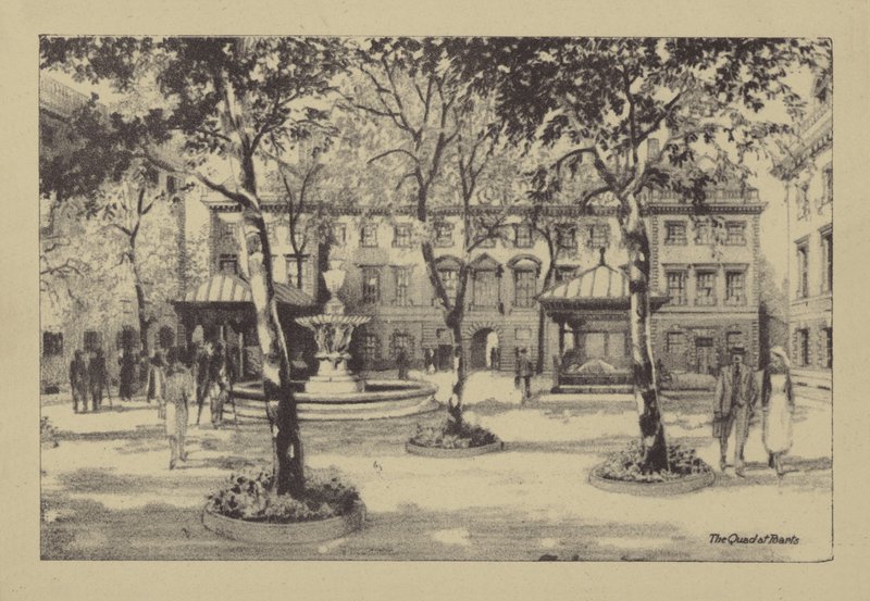La Cour à Barts - Ernest Coffin