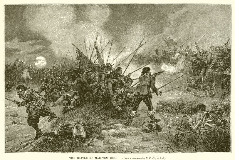 La bataille de Marston Moor - Ernest Crofts