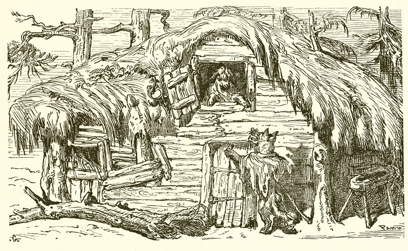 Le Loup, la Chèvre et le Chevreau - Ernest Henry Griset