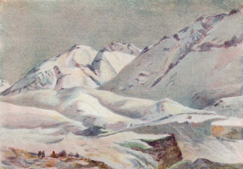 Les Andes - Ernest William Christmas