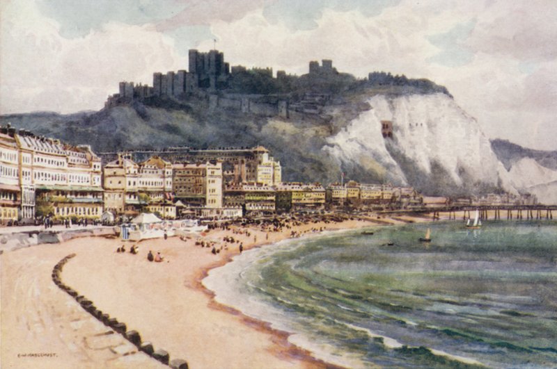 Château de Douvres et Marine Parade - Ernest William Haslehust