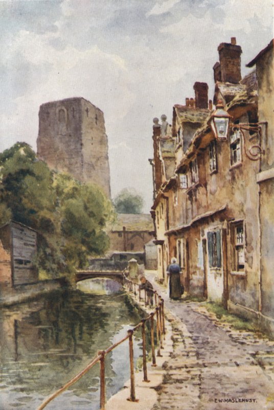 Fisher Row et Restes du Château d