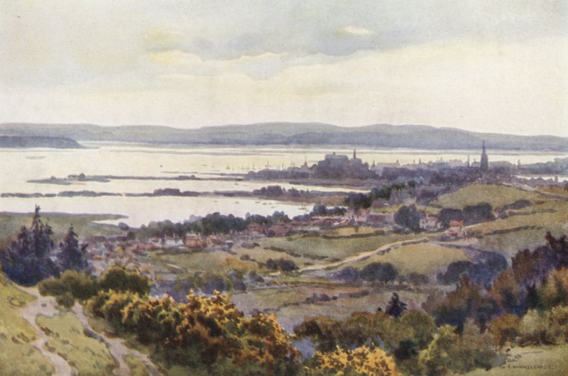 Port de Poole depuis Constitutional Hill - Ernest William Haslehust