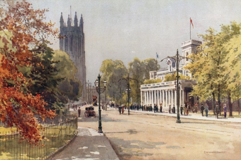 La Parade et la Salle des Pompes, Leamington - Ernest William Haslehust