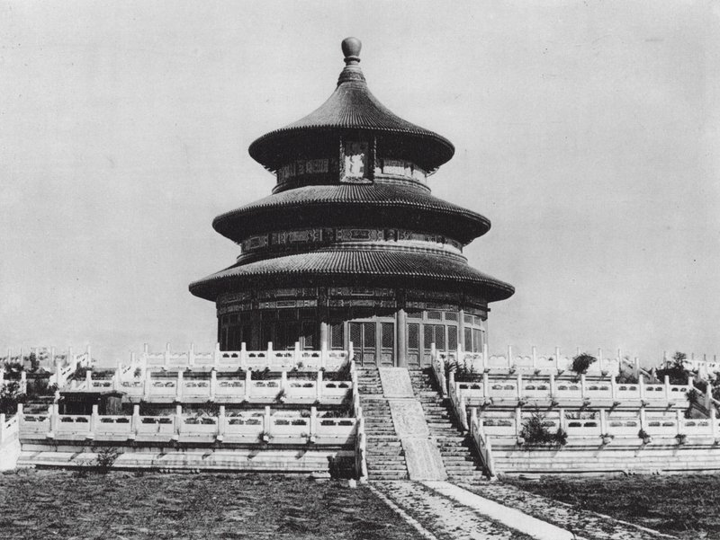 Pékin, Tien tan, Chihli, Temple du Ciel, Salle des Prières Annuelles - Ernst Boerschmann