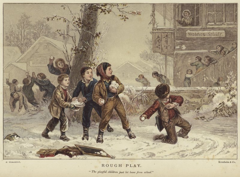 Jeu brutal - Eugene Alexis Girardet