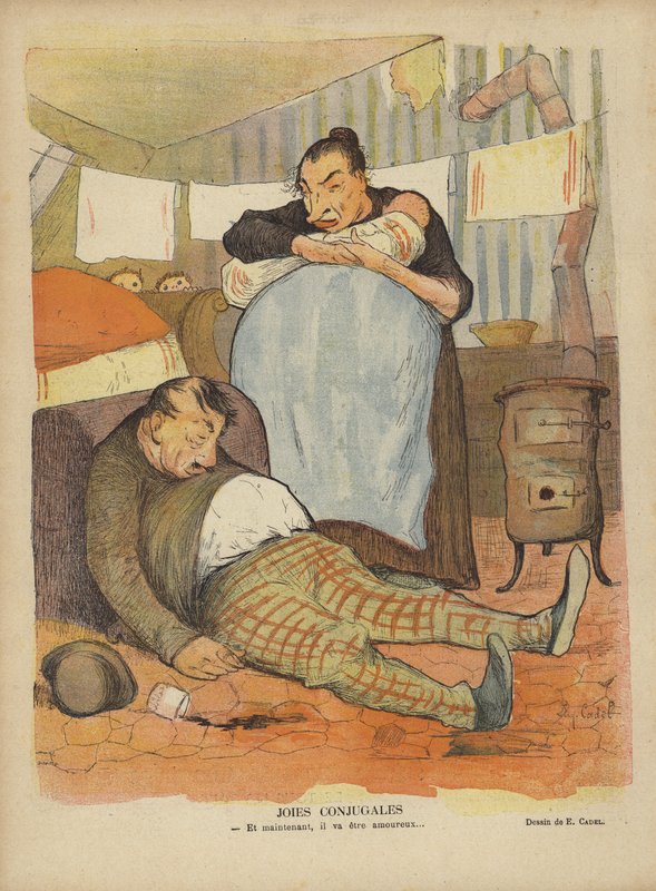 Illustration pour Le Rire - Eugene Cadel