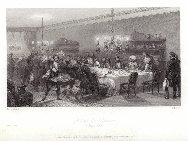 Hôtel des Princes - Eugene Louis Lami
