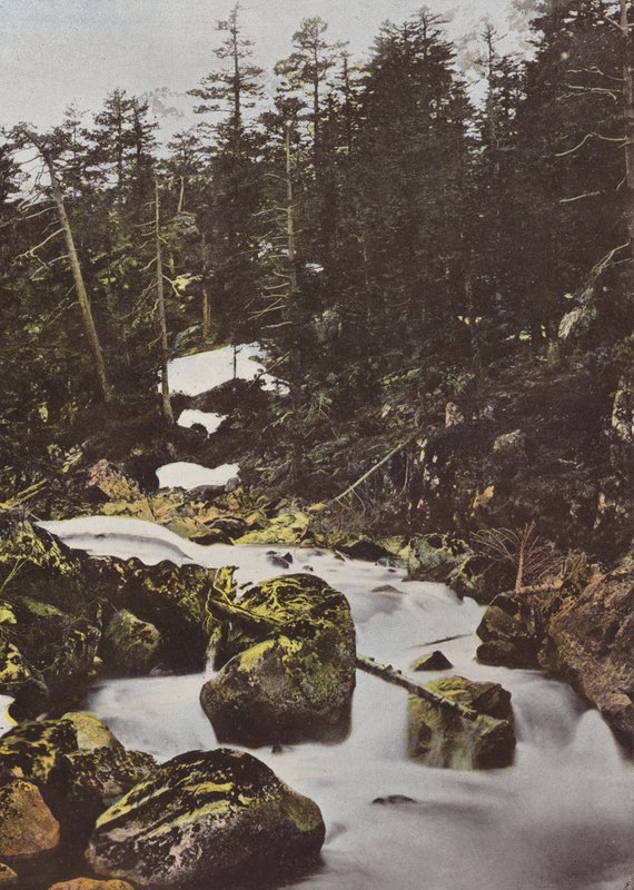 Cauterets, chute supérieure du Pont d