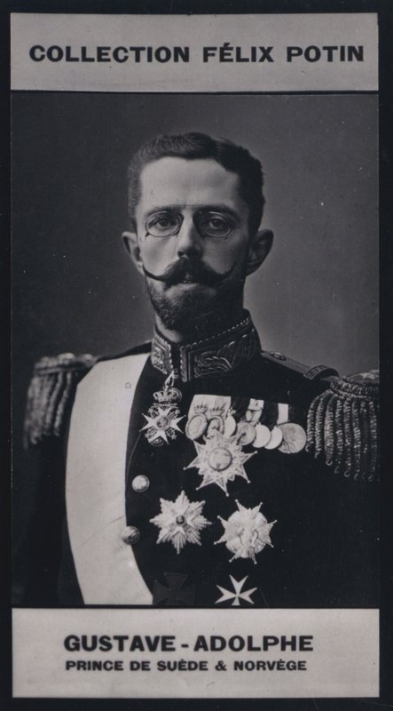 Gustave, prince royal de Suède et de Norvège (1858) (photo n/b) - European Photographer