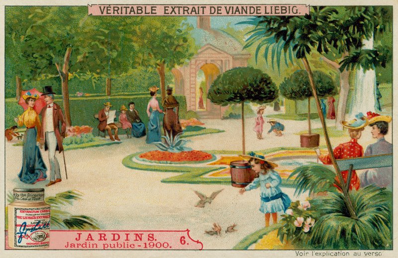 Un jardin public du XXe siècle - European School