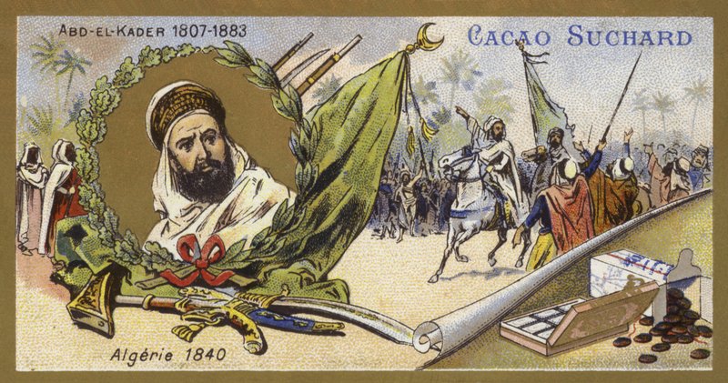 Abdelkader El Djezairi, saint soufi et chef militaire algérien, 1840 - European School