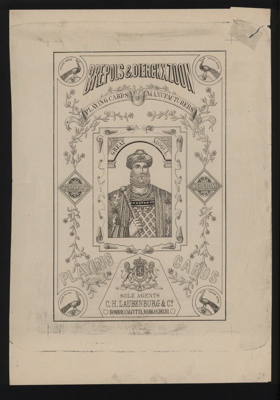 Œuvre pour cartes à jouer - European School