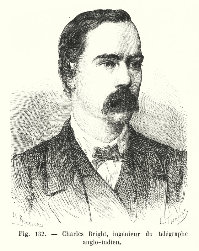 Charles Bright, ingénieur du télégraphe anglo-indien - European School