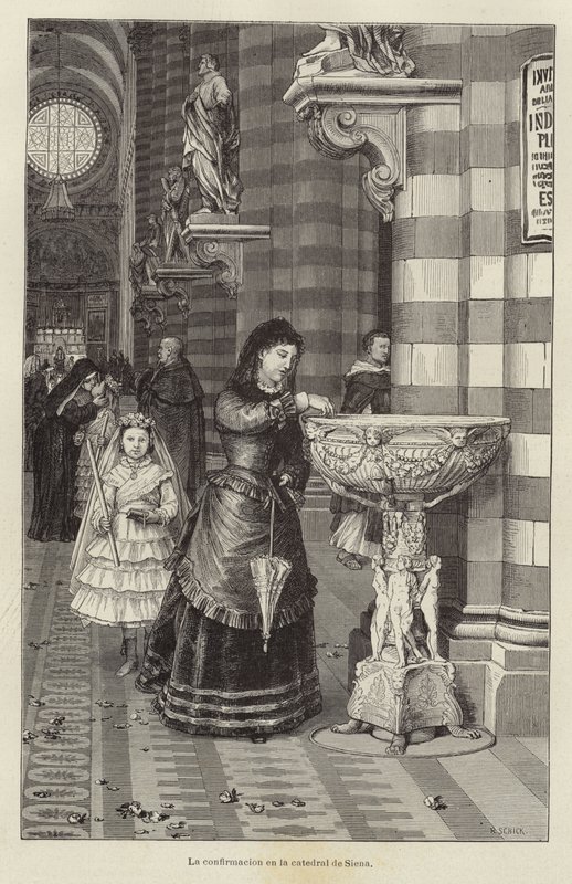 Confirmation dans la cathédrale de Sienne - European School