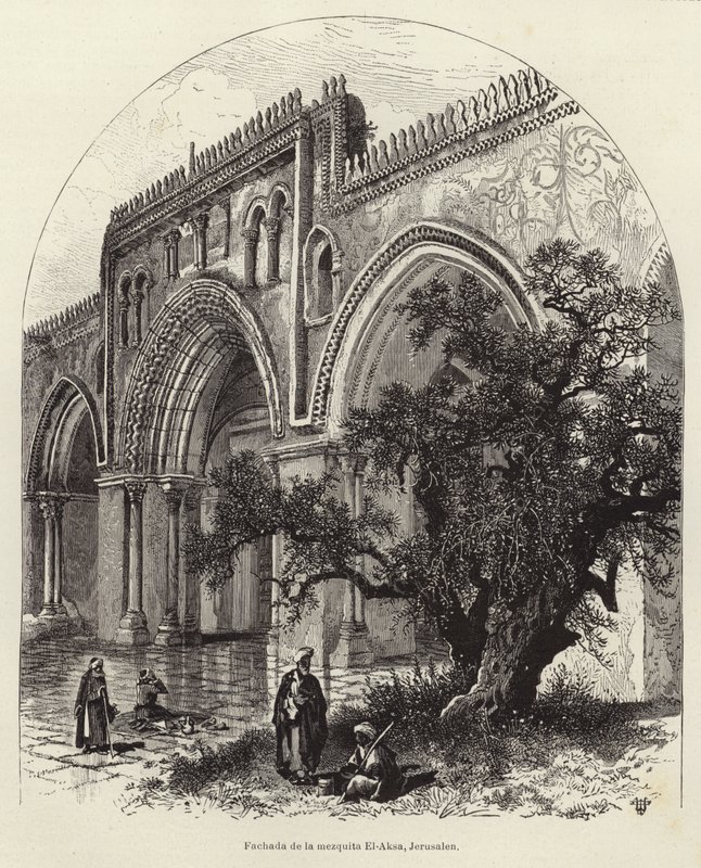 Façade de la mosquée El-Aksa, Jérusalem - European School