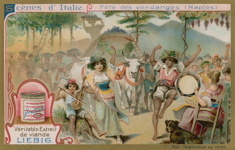 Fête des vendanges à Naples - European School