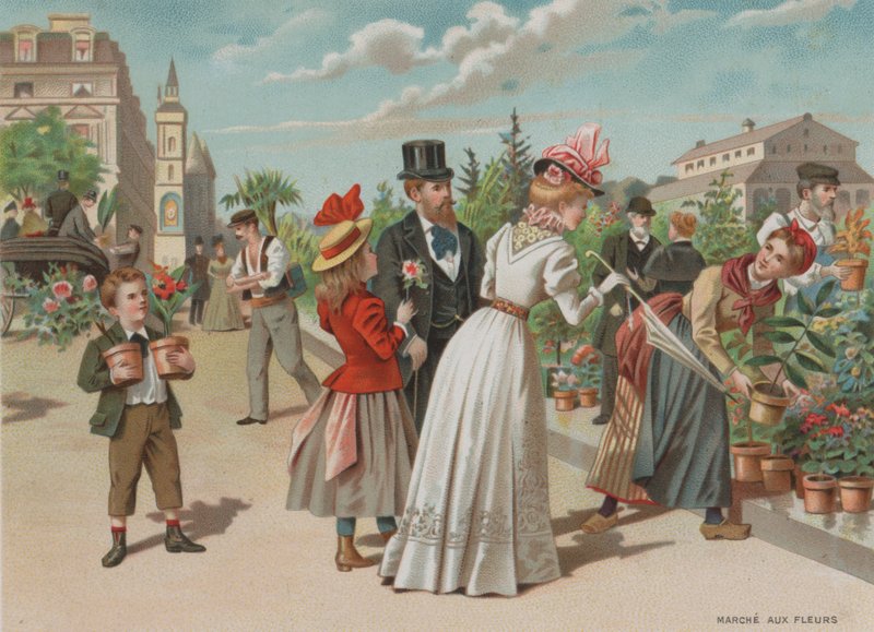 Marché aux fleurs - European School