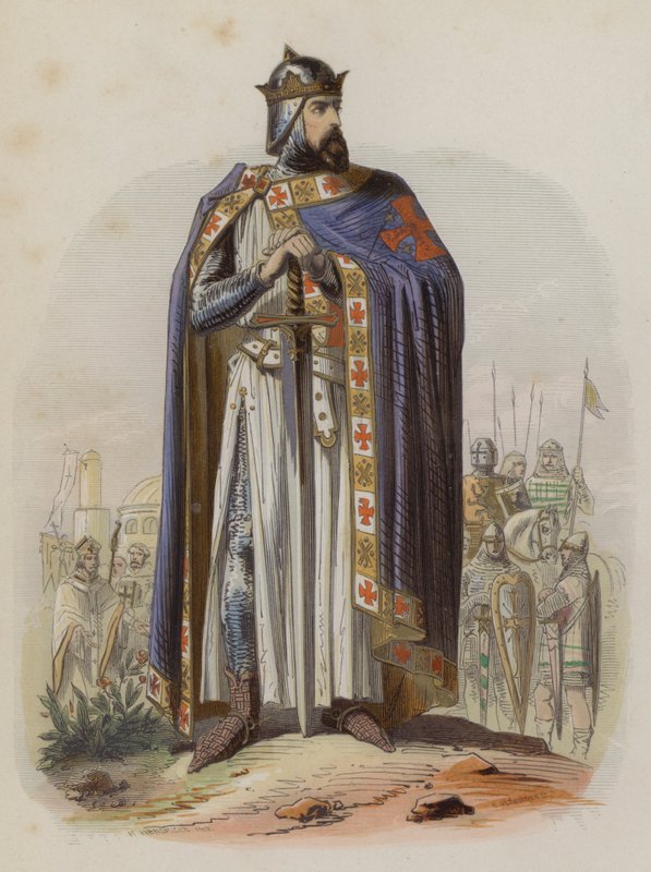 Godefroy de Bouillon, chef franc de la Première Croisade et premier souverain du Royaume de Jérusalem - European School