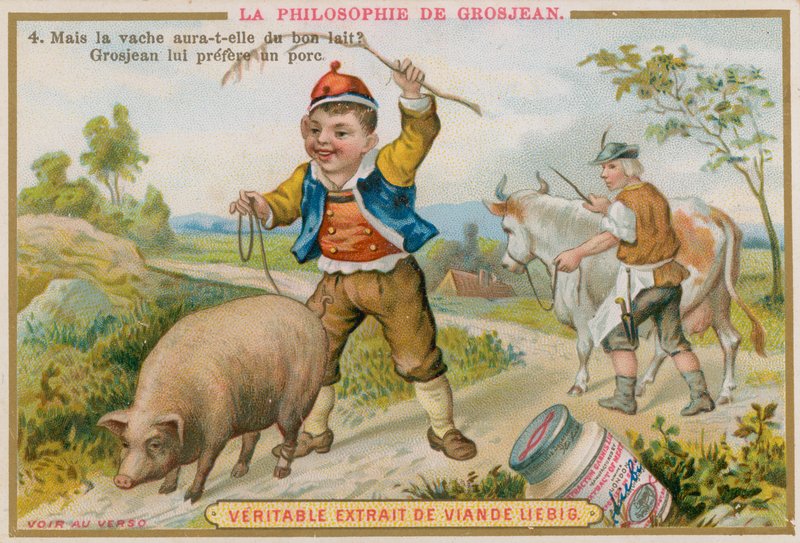 Grosjean Échange sa Vache contre un Cochon - European School