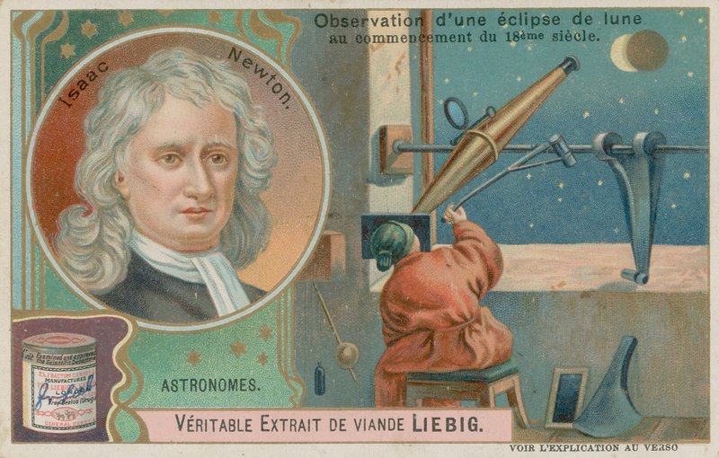 Isaac Newton et une éclipse lunaire - European School