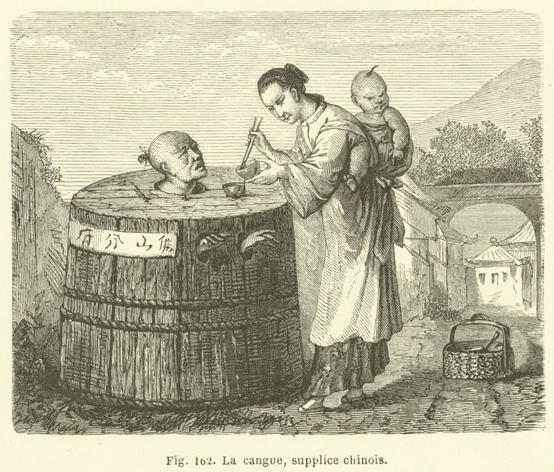 La cangue, supplice chinois - European School