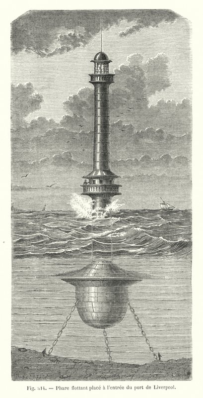 Phare flottant à l