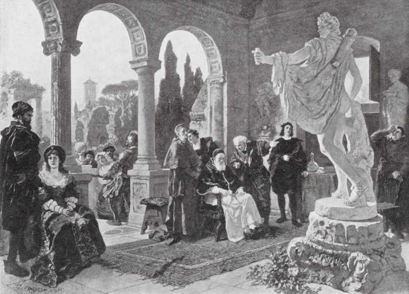 Le pape Jules II et le Belvédère d