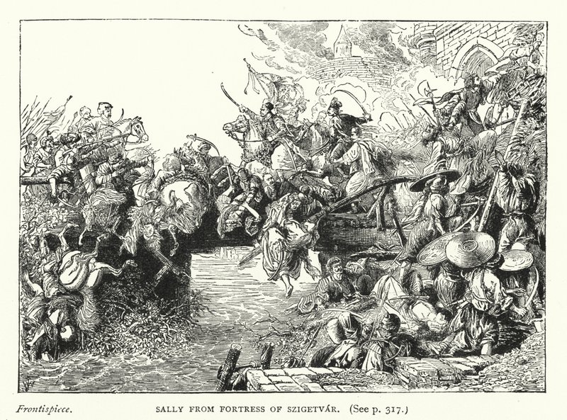 Sortie de la forteresse de Szigetvar - European School