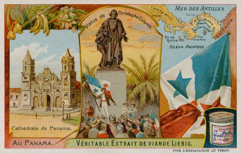 Statue de Christophe Colomb, Antilles et cathédrale de Panama - European School