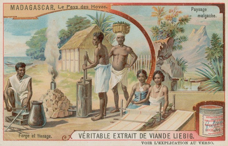 Le pays des Hova : Une forge, un métier à tisser et la campagne malgache - European School