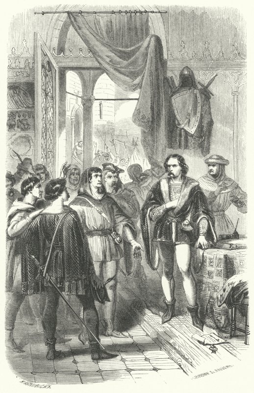 Le peuple de Gand demandant à Philippe van Artevelde de diriger leur rébellion contre Louis II, comte de Flandre - European School