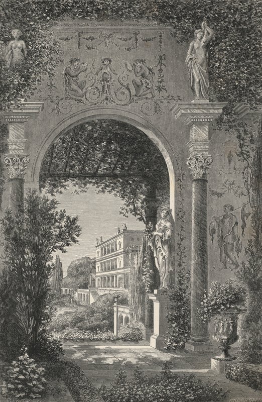 Villa romaine au temps d