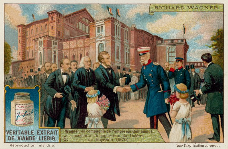 Wagner et Kaiser Wilhelm I ouvrent le théâtre de Bayreuth en 1876 - European School