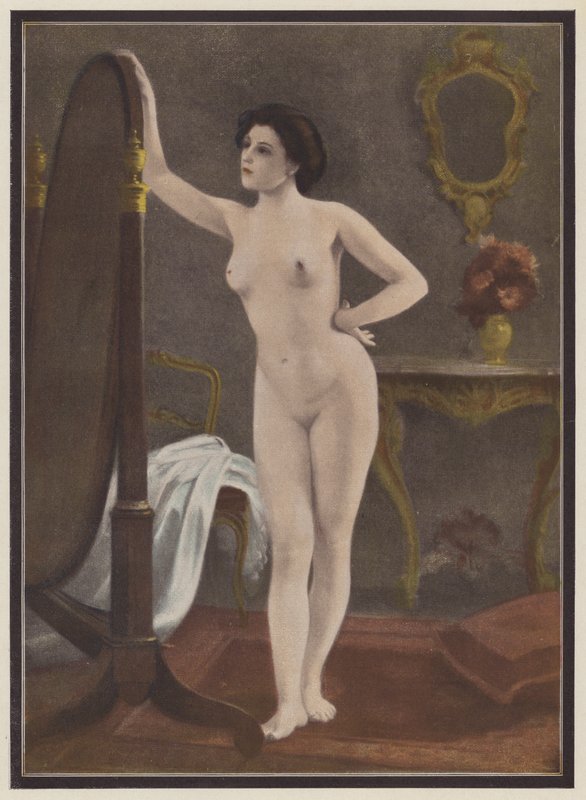 Femme devant le miroir - European School