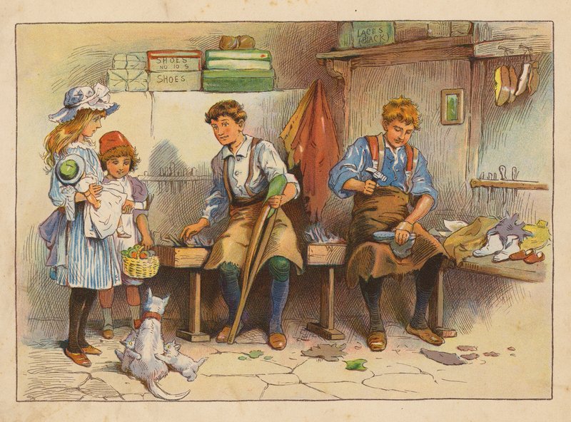 Petits travailleurs : Le cordonnier - Evelyn Stuart Hardy