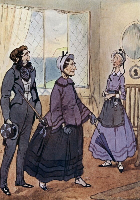 Illustration pour David Copperfield - F. M. B. Blaikie