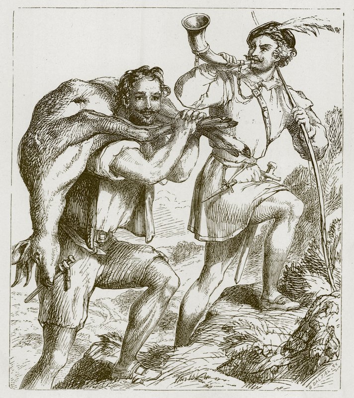 Robin des Bois et Petit Jean - F. Tayler