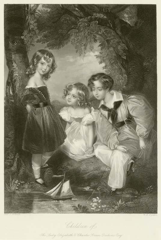 Enfants de Lady Elizabeth et Charles Scrase Dickens - Fanny Corbaux