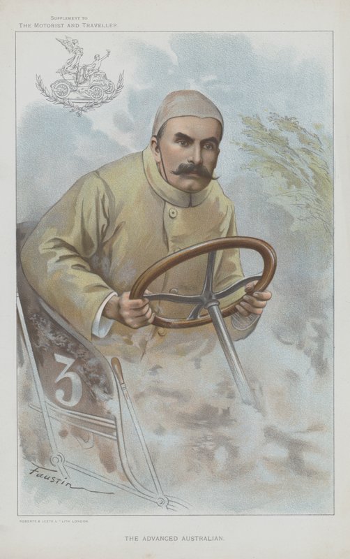 Selwyn Edge, pilote de course britannique né en Australie - Faustin
