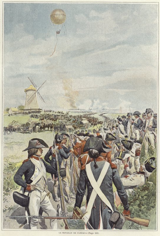Bataille de Fleurus - Felicien baron de Myrbach Rheinfeld