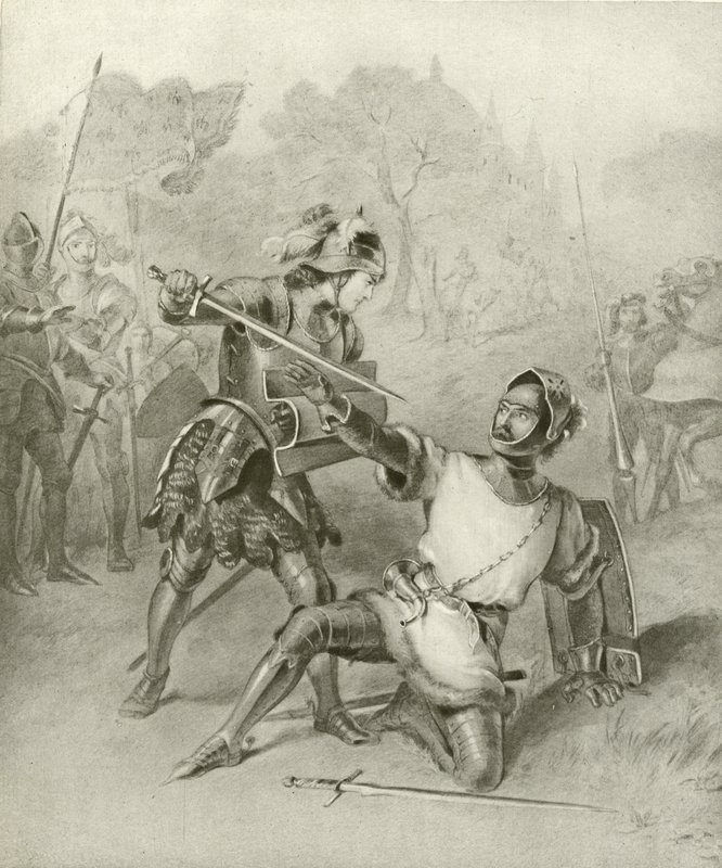 Première Partie du Roi Henri VI. Acte I, Scène II - Felix Octavius Carr Darley