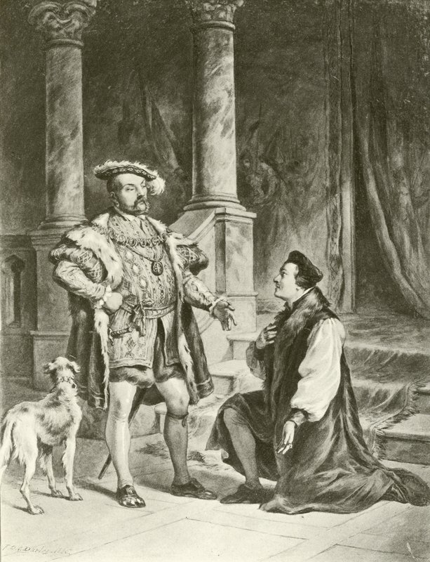 Le Roi Henry VIII. Acte V-Scène I - Felix Octavius Carr Darley