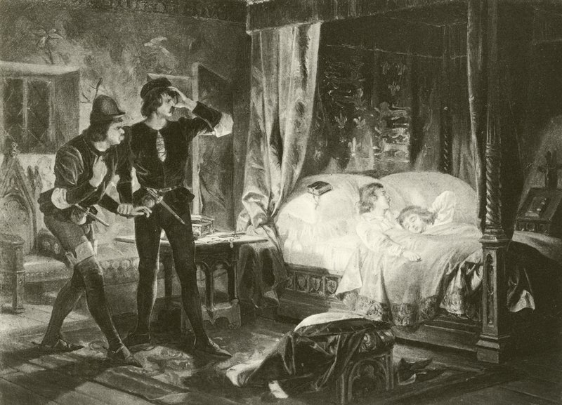Richard III. Acte IV-Scène III - Felix Octavius Carr Darley