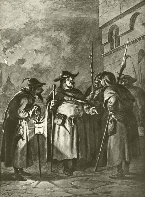 Beaucoup de bruit pour rien. Acte III, Scène III - Felix Octavius Carr Darley