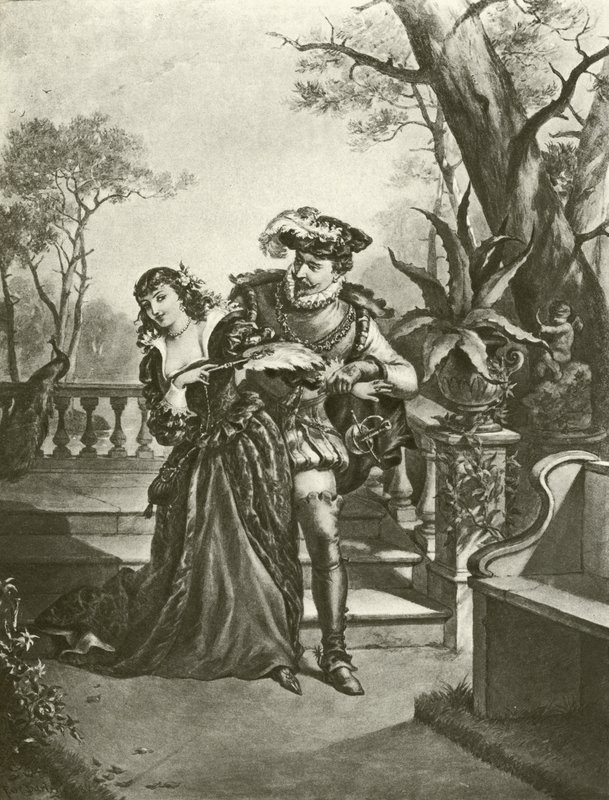 Beaucoup de bruit pour rien. Acte V-Scène II - Felix Octavius Carr Darley