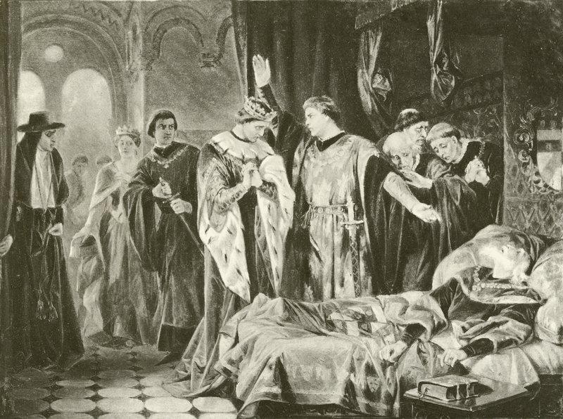 Deuxième partie de Henry VI. Acte III-Scène II (gravure) - Felix Octavius Carr Darley