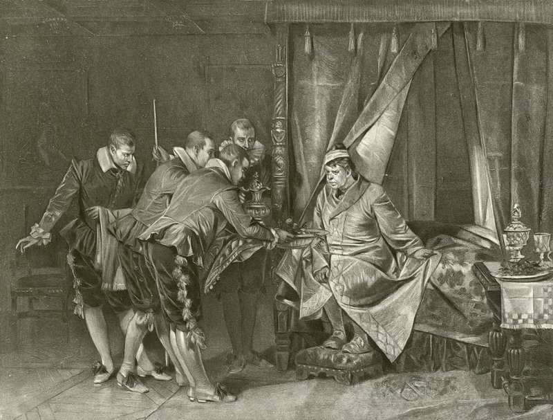 La Mégère apprivoisée. Induction, Scène II - Felix Octavius Carr Darley