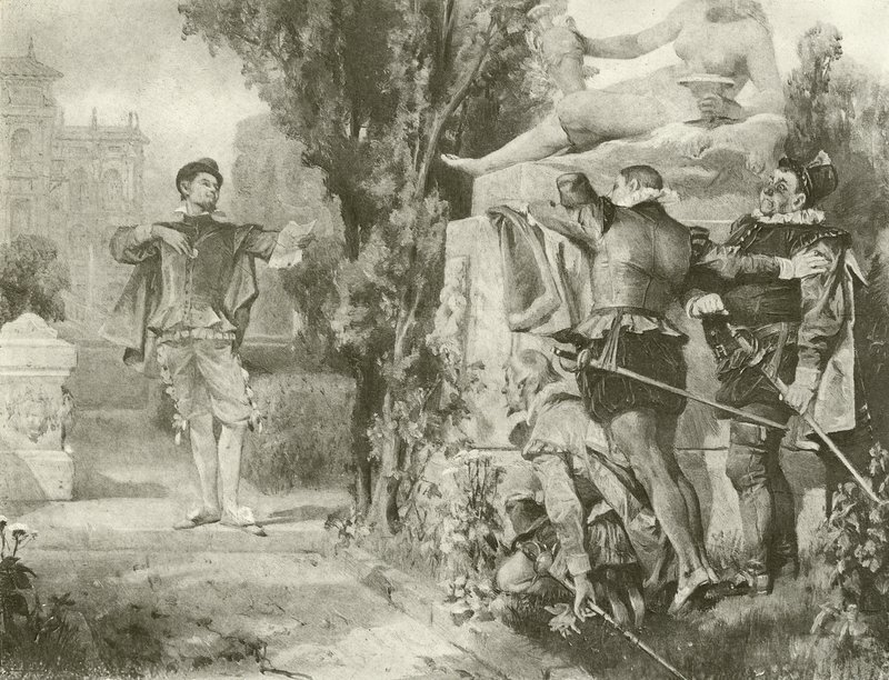 La Nuit des Rois. Acte I, Scène V - Felix Octavius Carr Darley